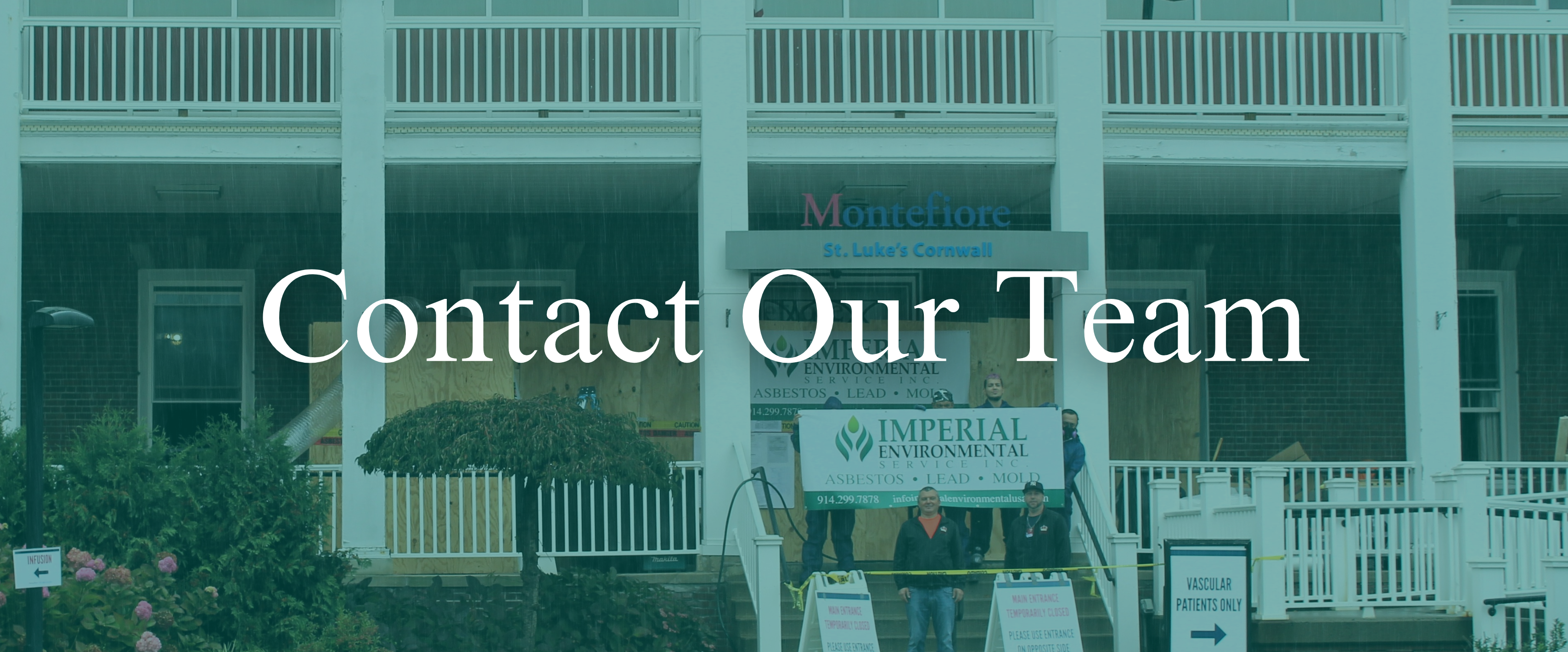Contact our team for asbestos, mold, lead remediation. Breathe easy with Imperial Environmental.